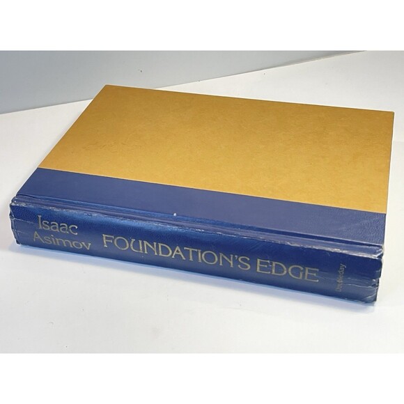 Foundation's Edge by Isaac Asimov Hardcover No DJ FIRST EDITION 1st Print (1982) - Picture 1 of 8